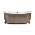 Skirted Tubs custom sizes mental skirted cast iron freestanding bathtub Manufactory